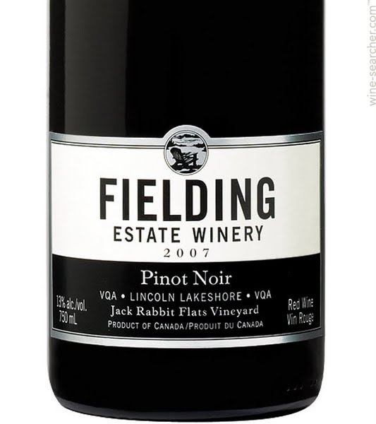 Fielding Estate Winery Jack Rabbit Flats Vineyard Pinot Noir