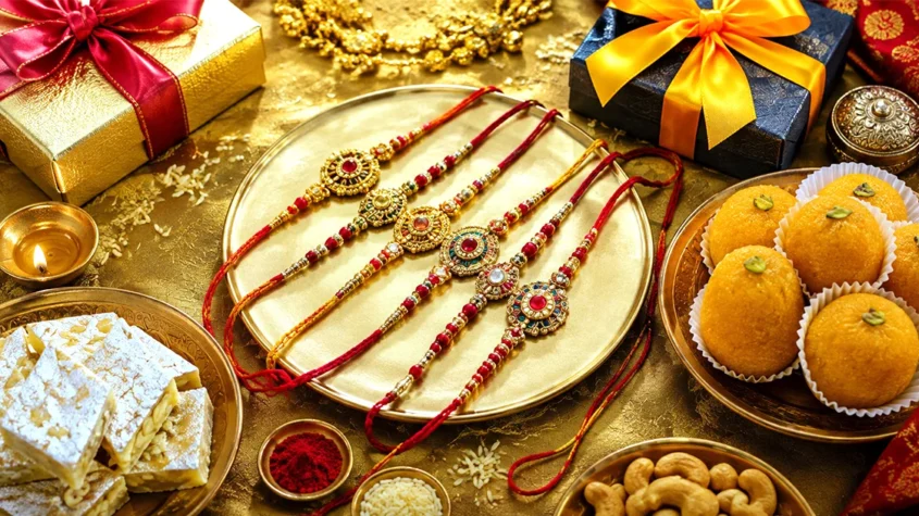 Flipkart has active Raksha Bandhan and rakhi listings with discounts