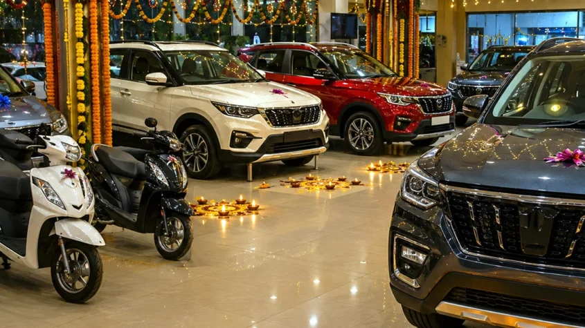 Diwali Discounts on Scooters and Cars